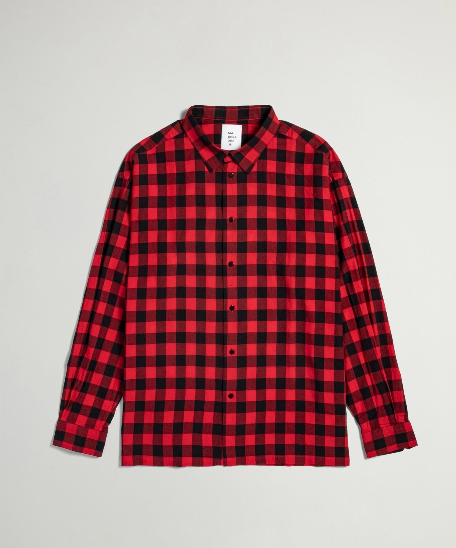 【ウールリッチ/WOOLRICH】の【Buffalo Check Lab.】 オーバーシャツ インテリア・キッズ・メンズ・レディースファッション・服の通販 founy(ファニー) 　ファッション　Fashion　レディースファッション　Fashion for Women　トップス・カットソー　Cut & Sew Tops　シャツ・ブラウス・オフィスカジュアル　Elegant Blouses & Button-Ups　コレクション　Collection, Seasonal Line　ジャケット　Jacket, Outerwear　スタンダード　Standard, Basic　チェック　Check, Plaid, Tartan　定番　Standard, Basic Item　パターン　Pattern, Design Print　ブロック　Block, Solid Block Pattern　ベーシック　Basic, Essential　モダン　Modern, Contemporary　RED|ID: prp329100004650738 ipo3291000000033600515