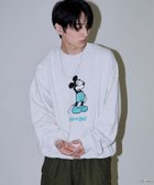 【フリークスストア/FREAK'S STORE】の別注 Mickey Mouse 裏起毛スウェット 24AW ライトグレー|ID: prp329100004650747 ipo3291000000033600653
