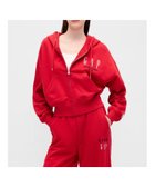 【ギャップ/GAP】の30th アニバーサリー ヘビーウェイト フレンチテリー GAPロゴ ジップアップパーカー 人気、トレンドファッション・服の通販 founy(ファニー) ファッション Fashion レディースファッション Fashion for Women トップス・カットソー Cut & Sew Tops レディースパーカー・カジュアルフーディー Casual Hoodies & Sweatshirts ショート Short, Short Length ダウン Down, Puffer ドローコード Drawcord, Drawstring Cord 長袖 Long Sleeve, Full Sleeve フィット Fit, Slim Fit フレンチ French, French Style フロント Front, Front Design ポケット Pocket, Pocket Detail ループ Loop, Loop Knit おすすめ Recommended / Our Picks thumbnail MODERN_RED|ID: prp329100004650777 ipo3291000000033714789