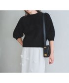 【ユナイテッドアローズ/UNITED ARROWS】のフォックスカシミヤ パフ ハーフスリーブ ニット 人気、トレンドファッション・服の通販 founy(ファニー) ファッション Fashion レディースファッション Fashion for Women トップス・カットソー Cut & Sew Tops ニット Knit Tops & Sweaters インナー Innerwear エレガント 上品 Elegant カーディガン Cardigan, Knitwear 軽量 Lightweight, Ultra Light ショート Short, Short Length スパンコール Sequins, Sequin Embellishment スリーブ Sleeve, Long Sleeve / Short Sleeve ハーフ Half, Half-Length バランス Balance, Style Balance フォックス Fox, Fox Fur ベスト Vest, Waistcoat thumbnail BLACK|ID: prp329100004650782 ipo3291000000033988753