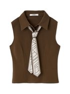 【スナイデル/SNIDEL】のボウタイポロカットプルオーバー 人気、トレンドファッション・服の通販 founy(ファニー) ファッション Fashion レディースファッション Fashion for Women トップス・カットソー Cut & Sew Tops カジュアルプルオーバー・ニットトップス Pullovers & Knit Tops / Casual Pullovers インナー Innerwear ウェーブ Wavy Pattern カットソー Cut and Sewn Top コンパクト Compact, Small Size スカーフ Scarf, Neckwear ストレート Straight, Straight Cut リラックス Relax, Relaxed Fit おすすめ Recommended / Our Picks thumbnail BRW[058]|ID: prp329100004650837 ipo3291000000033601445