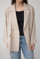 【アズール バイ マウジー/AZUL by moussy】のサイドスリットダブルジャケット 人気、トレンドファッション・服の通販 founy(ファニー) ファッション Fashion レディースファッション Fashion for Women アウター Coat / Outerwear Collection レディースジャケット・軽アウター Jackets おすすめ Recommended / Our Picks ジャケット Jacket, Outerwear スリット Slit, Slit Detail セットアップ Set-Up, Coordinated Outfit デニム Denim, Jeans Material エレガント 上品 Elegant thumbnail L/BEG1|ID: prp329100004650856 ipo3291000000033601583