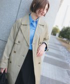 【デミルクス ビームス/Demi-Luxe BEAMS】のライト トレンチコート 人気、トレンドファッション・服の通販 founy(ファニー) ファッション Fashion レディースファッション Fashion for Women アウター Coat / Outerwear Collection コート・ロングコート・ピーコート Long Coats, Peacoats & More トレンチコート / 春秋の定番アウター Trench Coats スリーブ Sleeve, Long Sleeve / Short Sleeve バランス Balance, Style Balance 定番 Standard, Basic Item thumbnail KHAKI|ID: prp329100004650865 ipo3291000000033601665