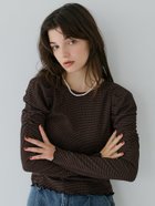 【コカ/COCA】のクレープシャーリングパフスリーブトップス 人気、トレンドファッション・服の通販 founy(ファニー) ファッション Fashion レディースファッション Fashion for Women トップス・カットソー Cut & Sew Tops thumbnail D|ID: prp329100004650871 ipo3291000000033601735