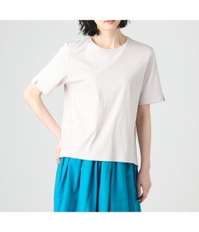 【ニューヨーカー/NEWYORKER】の【接触冷感】コットンスムース 半袖ラメステッチTシャツ 人気、トレンドファッション・服の通販 founy(ファニー) ファッション Fashion レディースファッション Fashion for Women トップス・カットソー Cut & Sew Tops シャツ・ブラウス・オフィスカジュアル Elegant Blouses & Button-Ups ロングTシャツ・Tシャツ Longline T-Shirts & Tees インナー Innerwear 春 Spring カットソー Cut and Sewn Top シンプル Simple, Minimal スリット Slit, Slit Detail ベーシック Basic, Essential ボトム Bottoms, Lower Wear 半袖 Short Sleeve, Half Sleeve S/S・春夏 SS, Spring/Summer, Warm Season おすすめ Recommended / Our Picks 夏 Summer |ID:prp329100004650875