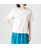 【ニューヨーカー/NEWYORKER】の【接触冷感】コットンスムース 半袖ラメステッチTシャツ グレージュ|ID: prp329100004650875 ipo3291000000033601808