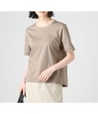 【ニューヨーカー/NEWYORKER】の【接触冷感】コットンスムース 半袖ラメステッチTシャツ カーキグリーン|ID: prp329100004650875 ipo3291000000033601809
