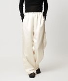 【ユナイテッドアローズ/UNITED ARROWS】のMARW UNITED ARROWS ワッシャー サテンパンツ WHITE OFF WHITE|ID: prp329100004651244 ipo3291000000033607221