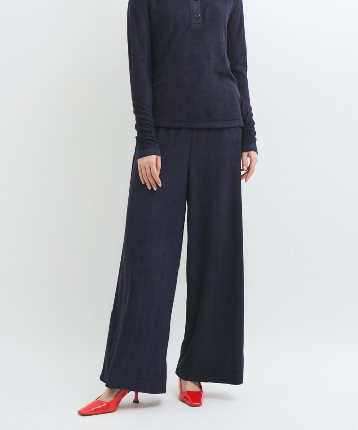 【アダム エ ロペ/ADAM ET ROPE'】の【Miller for ADAM ET ROPE 】別注パイルPANTS インテリア・キッズ・メンズ・レディースファッション・服の通販 founy(ファニー) https://founy.com/ ファッション Fashion レディースファッション Fashion for Women パンツ Pants & Trousers 春 Spring ポロシャツ Polo Shirt, Collared Tee 別注 Limited Edition, Custom Order リラックス Relax, Relaxed Fit S/S・春夏 SS, Spring/Summer, Warm Season おすすめ Recommended / Our Picks 夏 Summer 2025年 2025 2025春夏・S/S Spring/Summer 2025 SS25 |ID: prp329100004651262 ipo3291000000033607394