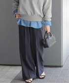 【ジャーナルスタンダード レリューム/JOURNAL STANDARD relume】の《追加 /一部WEB限定》 25AW新作/新色 スムースフレアタックパンツ ネイビー|ID: prp329100004651264 ipo3291000000033607407