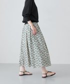 【かぐれ/kagure / URBAN RESEARCH】のリバティプリントスカート 人気、トレンドファッション・服の通販 founy(ファニー) ファッション Fashion レディースファッション Fashion for Women スカート Skirts thumbnail グリーン系その他|ID: prp329100004651291 ipo3291000000033644478