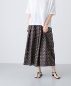 【かぐれ/kagure / URBAN RESEARCH】のリバティプリントスカート 人気、トレンドファッション・服の通販 founy(ファニー) ファッション Fashion レディースファッション Fashion for Women スカート Skirts thumbnail ブラック系その他|ID: prp329100004651291 ipo3291000000033644483