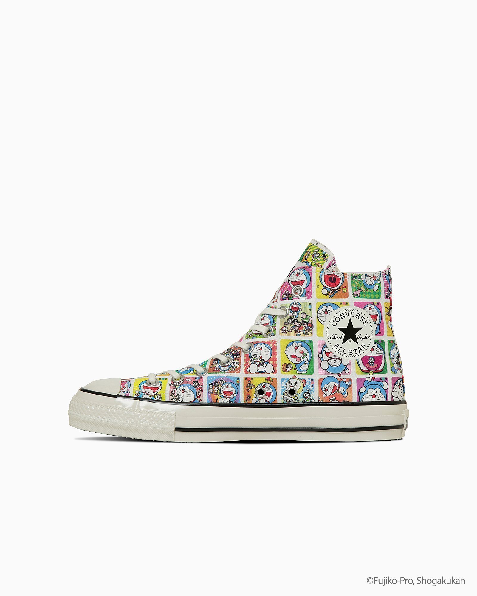 【コンバース/CONVERSE】の【CONVERSE 公式】ALL STAR AGED TC HI / DORAEMON / 【コンバース 公式】オールスター エイジド TC HI / ドラえもん 人気、トレンドファッション・服の通販 founy(ファニー) 　ファッション　Fashion　レディースファッション　Fashion for Women　イラスト　Illustration　インソール　Shoe Insole　クッション　Cushion, Throw Pillow　クラシック　Classic, Timeless Style　スプリング　Spring, Spring Collection　スペシャル　Special, Limited Edition　フォーム　Form　ラバー　Rubber, Rubber Sole　 other-1|ID: prp329100004651399 ipo3291000000033608182