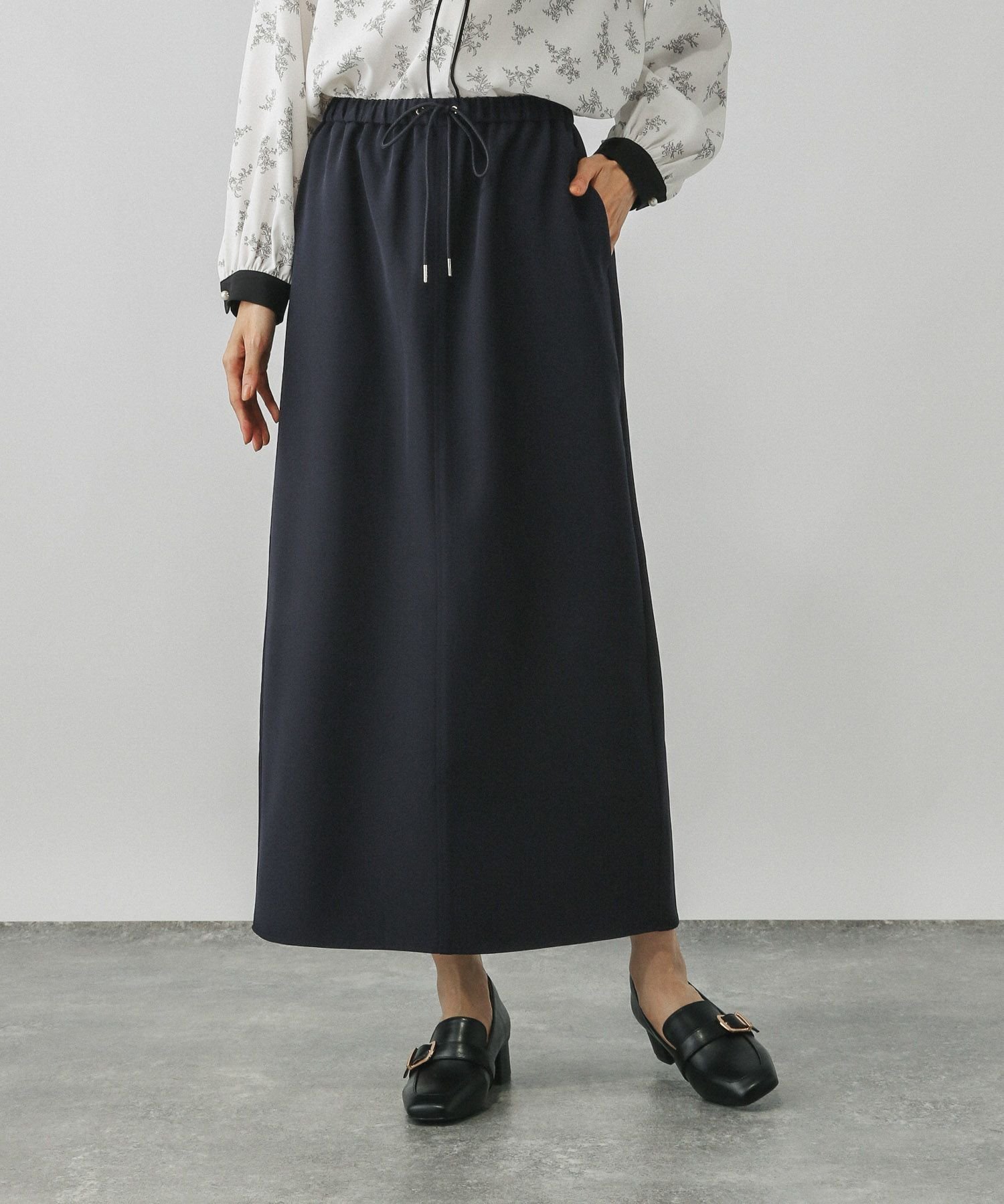 【グローバルワーク/GLOBAL WORK】のウツクシルエットイージーIラインスカート/499665 インテリア・キッズ・メンズ・レディースファッション・服の通販 founy(ファニー) ファッション Fashion レディースファッション Fashion for Women スカート Skirts おすすめ Recommended / Our Picks ギャザー Gathered, Ruffled ジャケット Jacket, Outerwear スウェット / スエット Sweatshirt, Sweatwear ストレッチ Stretch, Stretchy Fabric スリット Slit, Slit Detail ダブル Double, Double-Breasted パッチ Patch, Appliqué フィット Fit, Slim Fit ポケット Pocket, Pocket Detail メタル Metal, Metal Parts リラックス Relax, Relaxed Fit ロング Long, Long-Length エレガント 上品 Elegant 秋 Autumn ネイビー88|ID: prp329100004651410 ipo3291000000034561176