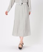 【コムサ/COMME CA】の【セットアップ対応】バックサテンアムンゼン幾何小紋柄 スカート 01:ホワイト|ID: prp329100004651443 ipo3291000000033608484