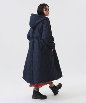 【ビームス ウイメン/BEAMS】のナイロン キルティング フード コート 人気、トレンドファッション・服の通販 founy(ファニー) ファッション Fashion レディースファッション Fashion for Women アウター Coat / Outerwear Collection コート・ロングコート・ピーコート Long Coats, Peacoats & More インナー Innerwear ウェーブ Wavy Pattern キルティング Quilted, Quilting 軽量 Lightweight, Ultra Light ロング Long, Long-Length ワッシャー Washer, Crinkled Finish おすすめ Recommended / Our Picks |ID:prp329100004651490