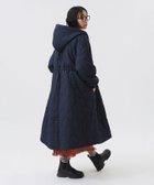 【ビームス ウイメン/BEAMS】のナイロン キルティング フード コート 人気、トレンドファッション・服の通販 founy(ファニー) ファッション Fashion レディースファッション Fashion for Women アウター Coat / Outerwear Collection コート・ロングコート・ピーコート Long Coats, Peacoats & More インナー Innerwear ウェーブ Wavy Pattern キルティング Quilted, Quilting 軽量 Lightweight, Ultra Light ロング Long, Long-Length ワッシャー Washer, Crinkled Finish おすすめ Recommended / Our Picks thumbnail D.NAVY|ID: prp329100004651490 ipo3291000000033608924