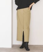 【ノーブル / スピック&スパン/NOBLE / Spick & Span】の《追加》RyNyコンフォートストレッチジップタイトスカート 人気、トレンドファッション・服の通販 founy(ファニー) ファッション Fashion レディースファッション Fashion for Women スカート Skirts 再入荷 Restock / Back in Stock thumbnail ベージュ|ID: prp329100004651491 ipo3291000000033920699