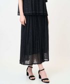 【その他のブランド/Other】のセットアップ対応 プリーツチュールスカート ブラック×グレー|ID: prp329100004651494 ipo3291000000033608947