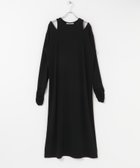 【ケービーエフ/KBF / URBAN RESEARCH】のショルダーカットワンピース 人気、トレンドファッション・服の通販 founy(ファニー) ファッション Fashion レディースファッション Fashion for Women ワンピース Dresses 2025年 2025 2025-2026秋冬・A/W Autumn/Winter 2025–26 AW25–26 冬 Winter / This Winter ショルダー Shoulder, Shoulder Strap ジャケット Jacket, Outerwear ドッキング Docking, Mixed Material A/W・秋冬 Autumn/Winter thumbnail ブラック|ID: prp329100004651511 ipo3291000000033609293