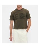 【ギャップ/GAP】のヘビーウェイト デニム GAPロゴ クロップドTシャツ 人気、トレンドファッション・服の通販 founy(ファニー) ファッション Fashion レディースファッション Fashion for Women トップス・カットソー Cut & Sew Tops シャツ・ブラウス・オフィスカジュアル Elegant Blouses & Button-Ups ロングTシャツ・Tシャツ Longline T-Shirts & Tees おすすめ Recommended / Our Picks クロップド Cropped, Short Length グラフィック Graphic, Graphic Design ショート Short, Short Length ストレート Straight, Straight Cut デニム Denim, Jeans Material フィット Fit, Slim Fit フロント Front, Front Design リラックス Relax, Relaxed Fit 半袖 Short Sleeve, Half Sleeve thumbnail BLACK_MOSS|ID: prp329100004651542 ipo3291000000033609608