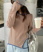 【チャオパニックティピー/CIAOPANIC TYPY】の【HELLO.SANFRANCISCO】2WAYマルチボーダーTEE 人気、トレンドファッション・服の通販 founy(ファニー) ファッション Fashion レディースファッション Fashion for Women アクセサリー Fashion Accessories インナー Innerwear キャミワンピース Cami Dress, Slip Dress コンパクト Compact, Small Size サロペット Overalls, Salopette トレンド Trend, Trending Now パイピング Piping, Trim Design ビスチェ Bustier, Corset Top ボトム Bottoms, Lower Wear ボーダー Border, Stripe おすすめ Recommended / Our Picks thumbnail オレンジ|ID: prp329100004651588 ipo3291000000033610603