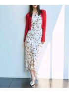 【フレイ アイディー/FRAY I.D】のボートネックキャミワンピース 人気、トレンドファッション・服の通販 founy(ファニー) ファッション Fashion レディースファッション Fashion for Women ワンピース Dresses キャミソールワンピース Camisole Dresses エレガント 上品 Elegant キャミソール Camisole, Spaghetti Strap Top タートル Turtleneck, Turtle Collar デコルテ Décolleté, Neckline ドレープ Drape, Draping Fabric バイアス Bias, Diagonal Cut フラワー Flower, Floral プリント Print, Printed Pattern ラップ Wrap, Wrap Design thumbnail FLOWER[936]|ID: prp329100004651630 ipo3291000000033611357