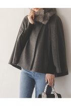 【スナイデル/SNIDEL】のショートケープコート GRY[006]|ID:prp329100004651634