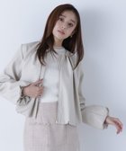 【ナチュラル ビューティー ベーシック/NATURAL BEAUTY BASIC】のフェイクレザーギャザーブルゾン 人気、トレンドファッション・服の通販 founy(ファニー) ファッション Fashion レディースファッション Fashion for Women アウター Coat / Outerwear Collection ブルゾンジャケット・スポーティアウター Blouson Jackets ギャザー Gathered, Ruffled コンパクト Compact, Small Size バルーン Balloon, Balloon Silhouette フォルム Silhouette, Form ブルゾン Blouson, Bomber Jacket ビジネス 仕事 通勤 Business / Work / Commuting thumbnail オフベージュ|ID: prp329100004651655 ipo3291000000034060795