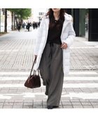 【ルクールブラン/le.coeur blanc】のファーフードロングダウン L/グレー|ID: prp329100004651672 ipo3291000000034577438