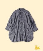 【フォーティファイブ アール/45R】の【EC限定】ONEONE いろいろインドネルのフリルチュニック 人気、トレンドファッション・服の通販 founy(ファニー) ファッション Fashion レディースファッション Fashion for Women トップス・カットソー Cut & Sew Tops インド Indian Textile スリット Slit, Slit Detail チュニック Tunic, Long Top フリル Frill, Ruffle ワンポイント One Point, Statement Accent thumbnail ネイビーグレンチェック|ID: prp329100004651678 ipo3291000000033611966