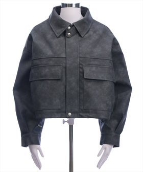 【クリア/clear】のアンティークレザーショート丈ブルゾン(セット可) 人気、トレンドファッション・服の通販 founy(ファニー) ファッション Fashion レディースファッション Fashion for Women アウター Coat / Outerwear Collection ブルゾンジャケット・スポーティアウター Blouson Jackets おすすめ Recommended / Our Picks ショルダー Shoulder, Shoulder Strap ショート Short, Short Length スリーブ Sleeve, Long Sleeve / Short Sleeve デニム Denim, Jeans Material ドロップ Drop Shoulder, Dropped Style バランス Balance, Style Balance フロント Front, Front Design ブルゾン Blouson, Bomber Jacket ポケット Pocket, Pocket Detail ワイド Wide, Wide Fit |ID:prp329100004651686