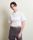 【ビューティ&ユース ユナイテッドアローズ/BEAUTY&YOUTH / UNITED ARROWS】のATTISESSION コード ハーフスリーブ シャツ WHITE|ID: prp329100004651711 ipo3291000000033612423