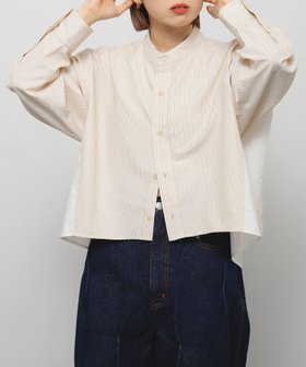 【ケービーエフ/KBF / URBAN RESEARCH】のバックフレアショートシャツ 人気、トレンドファッション・服の通販 founy(ファニー) ファッション Fashion レディースファッション Fashion for Women トップス・カットソー Cut & Sew Tops シャツ・ブラウス・オフィスカジュアル Elegant Blouses & Button-Ups バッグ Bags 2025年 2025 2025-2026秋冬・A/W Autumn/Winter 2025–26 AW25–26 冬 Winter / This Winter バランス Balance, Style Balance フェミニン Feminine, Girly フレア Flare, Flared フロント Front, Front Design ボトム Bottoms, Lower Wear リボン Ribbon, Bow リメイク Remake, Reconstructed A/W・秋冬 Autumn/Winter |ID:prp329100004651748