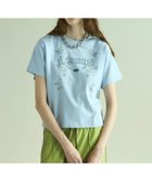 【メゾンスペシャル/MAISON SPECIAL】のLUCID Glitter Flower T-shirt BLU|ID: prp329100004651774 ipo3291000000033613605