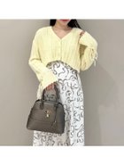 【スナイデル/SNIDEL】のケーブルリボンカーディガン 人気、トレンドファッション・服の通販 founy(ファニー) ファッション Fashion レディースファッション Fashion for Women トップス・カットソー Cut & Sew Tops カーディガン・羽織り Layered Style Cardigans イエロー Yellow カーディガン Cardigan, Knitwear コンパクト Compact, Small Size バレエ Ballet, Ballet Style フェミニン Feminine, Girly リボン Ribbon, Bow thumbnail YEL[032]|ID: prp329100004651786 ipo3291000000033613752