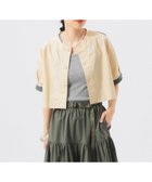【ビームス ウイメン/BEAMS】のショート ベースボール ショートスリーブ シャツ IVORY|ID: prp329100004651793 ipo3291000000033613819