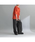 【ケービーエフ/KBF / URBAN RESEARCH】の『WEB限定』ルーズシルエットニットシャツ ORANGE|ID: prp329100004651816 ipo3291000000033614155