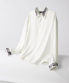 【ハレ/HARE】の【イージーケア機能】TOROMIシシュウシャツ 人気、トレンドファッション・服の通販 founy(ファニー) ファッション Fashion レディースファッション Fashion for Women トップス・カットソー Cut & Sew Tops シャツ・ブラウス・オフィスカジュアル Elegant Blouses & Button-Ups インナー Innerwear バランス Balance, Style Balance フラワー Flower, Floral モチーフ Motif, Design Theme 無地 Plain, Solid Color リラックス Relax, Relaxed Fit ルーズ Loose, Oversized エレガント 上品 Elegant thumbnail ホワイト05|ID: prp329100004652268 ipo3291000000034883012