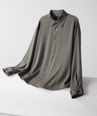 【ハレ/HARE】の【イージーケア機能】TOROMIシシュウシャツ 人気、トレンドファッション・服の通販 founy(ファニー) ファッション Fashion レディースファッション Fashion for Women トップス・カットソー Cut & Sew Tops シャツ・ブラウス・オフィスカジュアル Elegant Blouses & Button-Ups インナー Innerwear バランス Balance, Style Balance フラワー Flower, Floral モチーフ Motif, Design Theme 無地 Plain, Solid Color リラックス Relax, Relaxed Fit ルーズ Loose, Oversized エレガント 上品 Elegant thumbnail グレー53|ID: prp329100004652268 ipo3291000000034883015