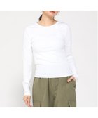 【ギャップ/GAP】のLS MOD RIB 4X2 CREW - 22 人気、トレンドファッション・服の通販 founy(ファニー) ファッション Fashion レディースファッション Fashion for Women ショート Short, Short Length ストレッチ Stretch, Stretchy Fabric フィット Fit, Slim Fit 長袖 Long Sleeve, Full Sleeve thumbnail FRESH_WHITE|ID: prp329100004652370 ipo3291000000033620694