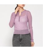 【ギャップ/GAP】のSHEER RIB HENLEY PO 人気、トレンドファッション・服の通販 founy(ファニー) ファッション Fashion レディースファッション Fashion for Women ショート Short, Short Length ストレッチ Stretch, Stretchy Fabric フィット Fit, Slim Fit 長袖 Long Sleeve, Full Sleeve thumbnail AMETHYST_PURPLE|ID: prp329100004652371 ipo3291000000033620732