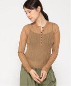 【ギャップ/GAP】のSHEER RIB HENLEY PO 人気、トレンドファッション・服の通販 founy(ファニー) ファッション Fashion レディースファッション Fashion for Women ショート Short, Short Length ストレッチ Stretch, Stretchy Fabric フィット Fit, Slim Fit 長袖 Long Sleeve, Full Sleeve thumbnail KOLA_NUT|ID: prp329100004652371 ipo3291000000033620745