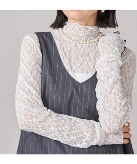 【シップス フォー ウィメン/SHIPS】 SHIPS NINE CASE 手洗い可能 シアー レース ハイネック プルオーバー人気、トレンドファッション・服の通販 founy(ファニー) ファッション Fashion レディースファッション Fashion for Women トップス・カットソー Cut & Sew Tops カジュアルプルオーバー・ニットトップス Pullovers & Knit Tops / Casual Pullovers 2025年 2025 2025-2026秋冬・A/W Autumn/Winter 2025–26 AW25–26 おすすめ Recommended / Our Picks インナー Innerwear シアー Sheer, See-Through ジャケット Jacket, Outerwear スタンダード Standard, Basic ストレッチ Stretch, Stretchy Fabric ハイネック High Neck, Mock Neck ポケット Pocket, Pocket Detail レース Lace, Lace Fabric A/W・秋冬 Autumn/Winter |ID:prp329100004652380