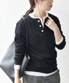 【シップス フォー ウィメン/SHIPS】のHealthknit 洗濯機可能 ヘンリーネック ロング スリーブ TEE 人気、トレンドファッション・服の通販 founy(ファニー) ファッション Fashion レディースファッション Fashion for Women トップス・カットソー Cut & Sew Tops ニット Knit Tops & Sweaters アメリカン American Style インナー Innerwear サロペット Overalls, Salopette ジャケット Jacket, Outerwear スウェット / スエット Sweatshirt, Sweatwear スリーブ Sleeve, Long Sleeve / Short Sleeve トレンド Trend, Trending Now ベーシック Basic, Essential ロング Long, Long-Length thumbnail ブラック|ID: prp329100004652455 ipo3291000000033621681