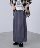 【フリーズマート/FREE'S MART】のサテンナローロングスカート 人気、トレンドファッション・服の通販 founy(ファニー) ファッション Fashion レディースファッション Fashion for Women スカート Skirts ロングスカート Long Skirts / Maxi & Midi Skirts エアリー Airy Texture サテン Satin, Glossy Fabric ロング Long, Long-Length ワッシャー Washer, Crinkled Finish A/W・秋冬 Autumn/Winter thumbnail チャコール|ID: prp329100004652653 ipo3291000000033884778