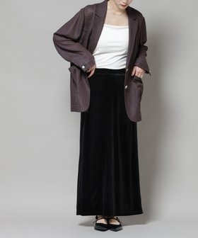 【ナノ ユニバース/nano universe】 ベロアカットナロースカート(セットアップ可)人気、トレンドファッション・服の通販 founy(ファニー) ファッション Fashion レディースファッション Fashion for Women セットアップ Matching Sets スカート・ミニ/ミディ/マキシ Skirts / Mini, Midi & Maxi Skirts 秋 Autumn セットアップ Set-Up, Coordinated Outfit ダウン Down, Puffer トレンド Trend, Trending Now ドレス Dress, One-Piece ベロア Velour, Soft Velvet ロング Long, Long-Length おすすめ Recommended / Our Picks エレガント 上品 Elegant 2025年 2025 2025-2026秋冬・A/W Autumn/Winter 2025–26 AW25–26 |ID:prp329100004652661