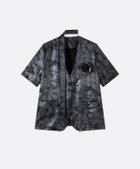 【その他のブランド/Other】のV-neck Tye-Dye Jacket 人気、トレンドファッション・服の通販 founy(ファニー) ファッション Fashion レディースファッション Fashion for Women アウター Coat / Outerwear Collection レディースジャケット・軽アウター Jackets トップス・カットソー Cut & Sew Tops Vネックトップス V-Neck Tops / V-Cut Neckline Shirts thumbnail Gray|ID: prp329100004652688 ipo3291000000033623476