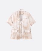 【その他のブランド/Other】のV-neck Tye-Dye Jacket 人気、トレンドファッション・服の通販 founy(ファニー) ファッション Fashion レディースファッション Fashion for Women アウター Coat / Outerwear Collection レディースジャケット・軽アウター Jackets トップス・カットソー Cut & Sew Tops Vネックトップス V-Neck Tops / V-Cut Neckline Shirts thumbnail Apricot|ID: prp329100004652688 ipo3291000000033623478