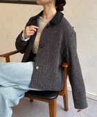 【ゼヴォン/Thevon】のツイードショートジャケット 人気、トレンドファッション・服の通販 founy(ファニー) ファッション Fashion レディースファッション Fashion for Women アウター Coat / Outerwear Collection レディースジャケット・軽アウター Jackets 2025年 2025 2025-2026秋冬・A/W Autumn/Winter 2025–26 AW25–26 おすすめ Recommended / Our Picks ショート Short, Short Length ジャケット Jacket, Outerwear ツイード Twill, Twill Weave トレンド Trend, Trending Now エレガント 上品 Elegant thumbnail ブラック|ID: prp329100004652758 ipo3291000000033624117